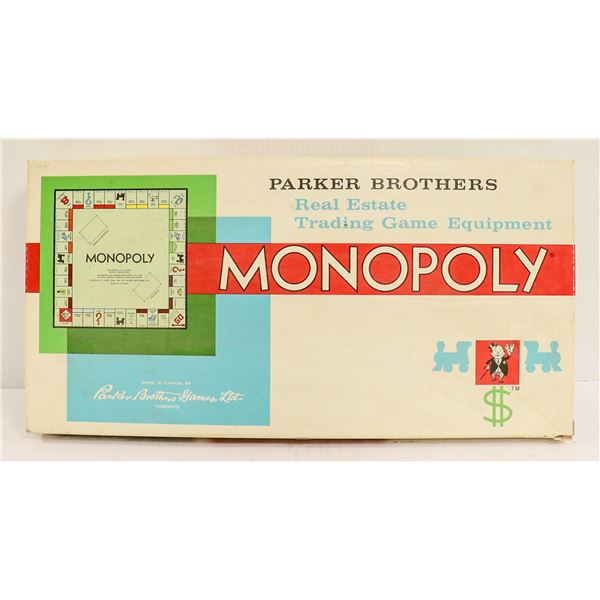 VINTAGE MONOPOLY BOARD GAME