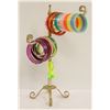 Image 1 : LARGE SELECTION VINTAGE BRACELETS ON STAND MADAME