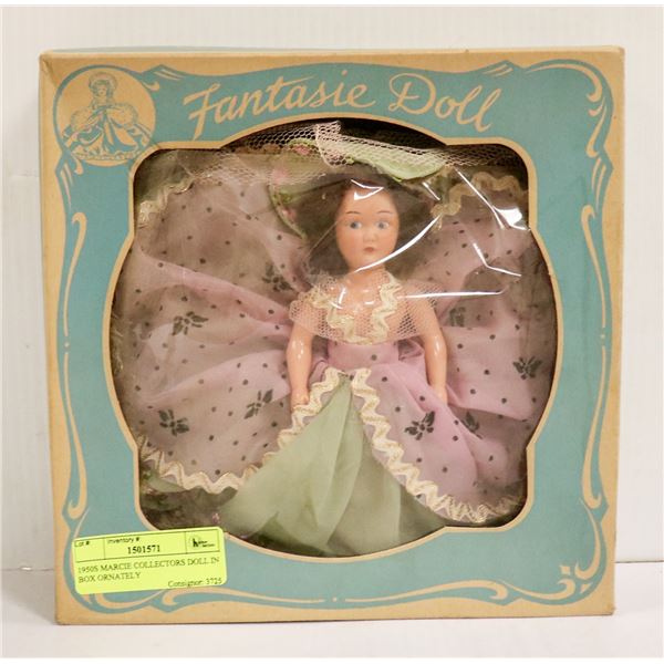 1950S MARCIE COLLECTORS DOLL IN BOX ORNATELY