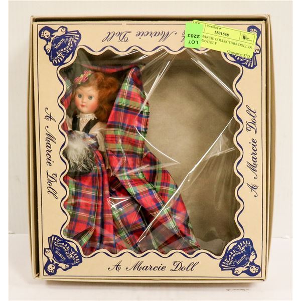 1950S MARCIE COLLECTORS DOLL IN BOX ORNATELY