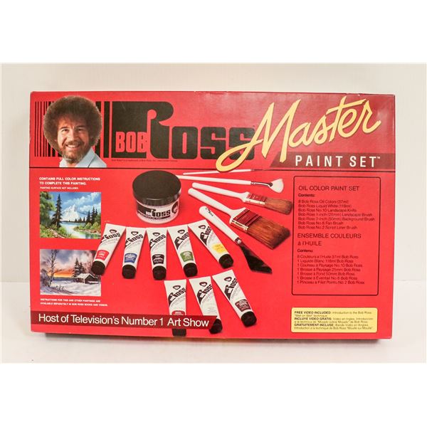 VINTAGE BOB ROSS PAINT SET IN BOX
