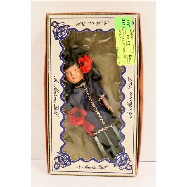 1950S MARCIE COLLECTORS DOLL IN BOX ORNATELY