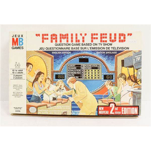VINTAGE FAMILY FEUD BOARD GAME