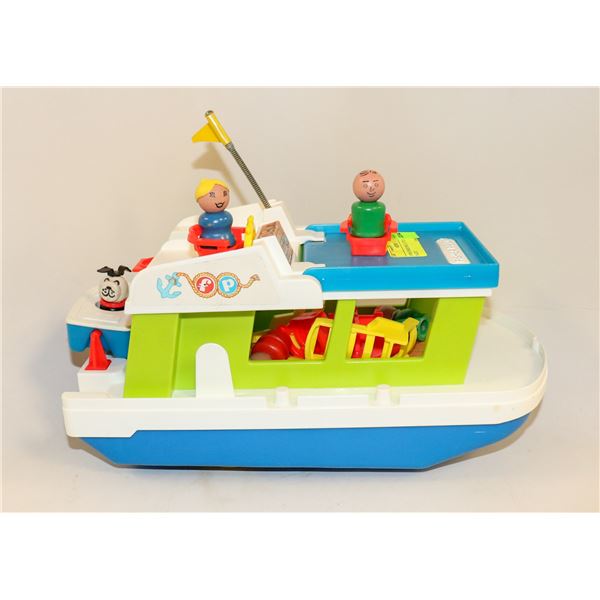 1970S FISHER PRICE LITTLE PEOPLE YACHT