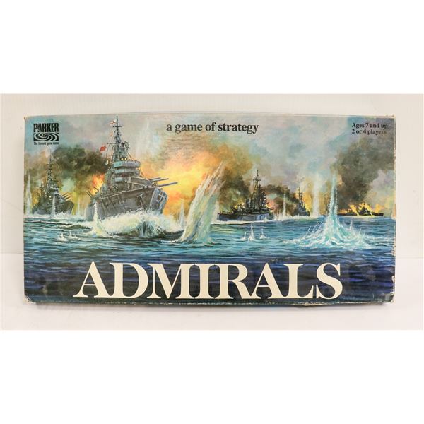 VINTAGE PARKER ADMIRALS SEA BATTLE GAME
