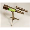 Image 1 : ENGLISH BRASS DESKTOP TELESCOPE ADJUSTABLE