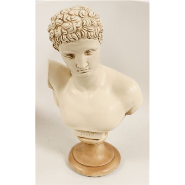 CAST BUST OF ERMES 12 IN TALL