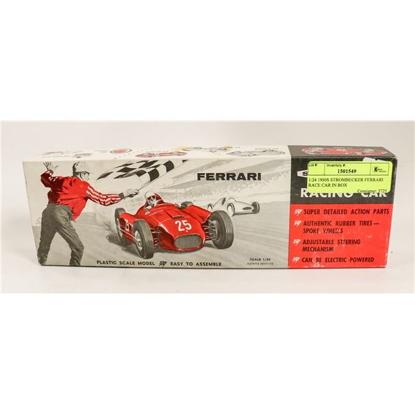 1:24 1950S STROMBECKER FERRARI RACE CAR IN BOX