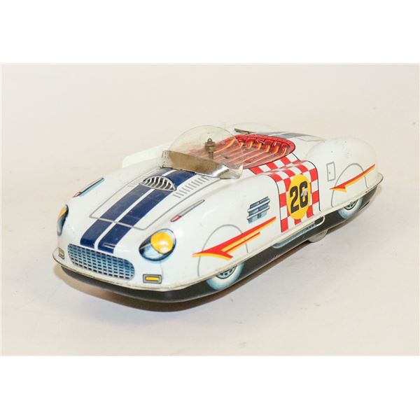 1960S YONEZAWA JAPAN BATTERY OPERATED RACE CAR