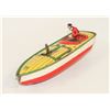 Image 1 : 1930S AMERICAN J CHEIN WIND UP SPEED BOAT