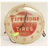 Image 1 : 1960S FIRESTONE ADVERTISING CLOCK