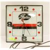 Image 1 : 1950S GATES FAN BELT PAM ADVERTISING CLOCK