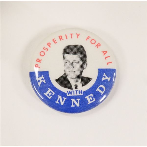JFK PRESIDENT CAMPAIGN PIN