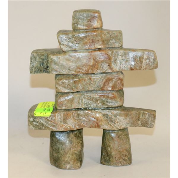 INUK ARTIST SOAPSTONE INUKSUK ANTHONY ANTOINNE