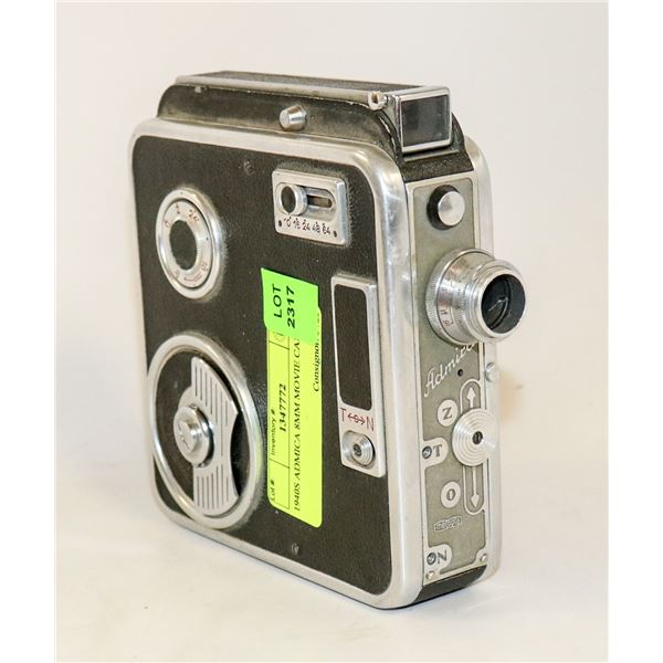 1940S ADMICA 8MM MOVIE CAMERA