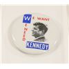 Image 1 : JFK PRESIDENT CAMPAIGN PIN
