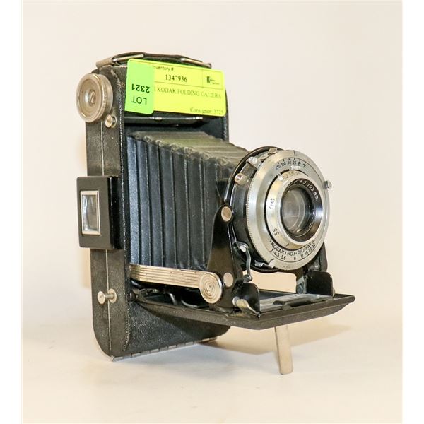 ANTIQUE KODAK FOLDING CAMERA