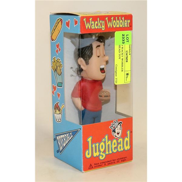 JUGHEAD WACKY WOBBLER BOBBLE HEAD TOY
