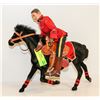 Image 1 : GI JOE SIZE MOUNTIE ON HORSE