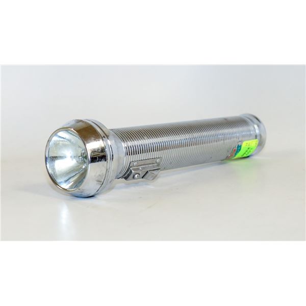 1950S RAY O VAC METAL FLASHLIGHT
