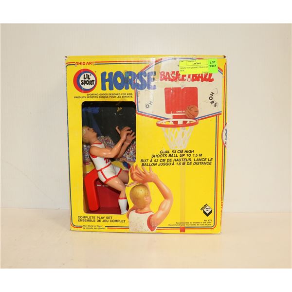 IRWIN TOYS BASKETBALL GAME IN BOX