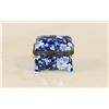 Image 1 : ANTIQUE PORCELAIN KEEPSAKE BOX