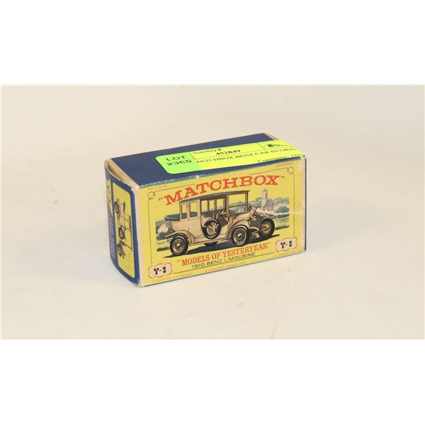 1960S MATCHBOX BENZ CAR IN ORIG BOX