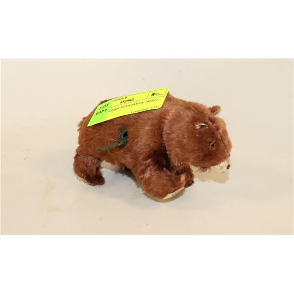 1950S MODERN TOYS JAPAN  WIND UP BEAR