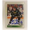 Image 1 : AUTOGRAPHED 1993 MIKE MODANO CARD
