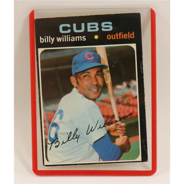 1971 BILLY WILLIAMS BASEBALL CARD