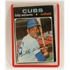 Image 1 : 1971 BILLY WILLIAMS BASEBALL CARD