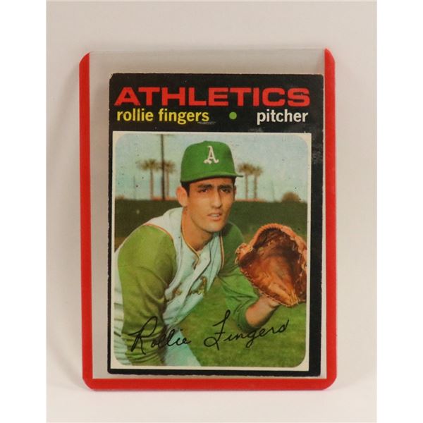 1971 ROLLIE FINGERS BASEBALL CARD