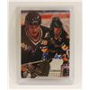 Image 1 : AUTOGRAPHED 1994 MARIO LEMIEUX CARD