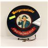 Image 1 : 1940S BURGERMEISTER LIGHT UP ADVERTISING SIGN