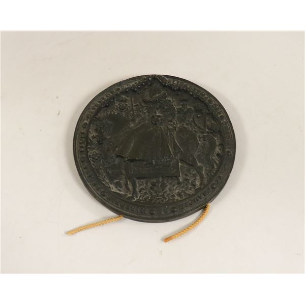 BRITISH MUSEUM REPLICA OF QUEEN ELIZABETH SEAL