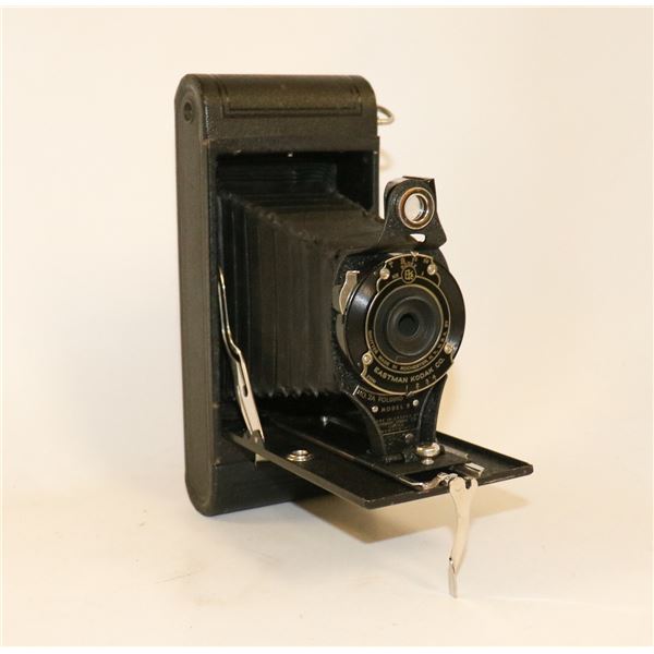 ANTIQUE KODAK FOLDING CAMERA