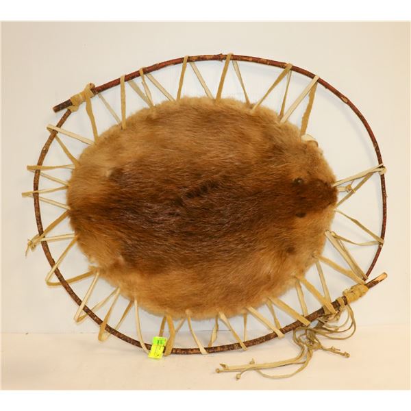 MÉTIS STRETCHED BEAVER PELT