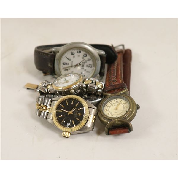 LOT OF FOUR WATCHES INC REPLICA ROLEX