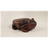Image 1 : HANDCARVED WOODEN FROG BOWL