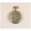 Image 2 : ANTIQUE PORCELAIN DIAL CYLINDER POCKET WATCH