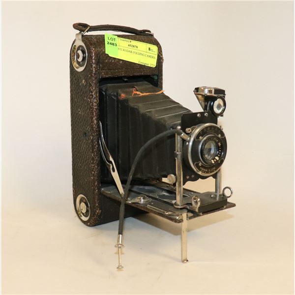 ANTIQUE KODAK FOLDING CAMERA