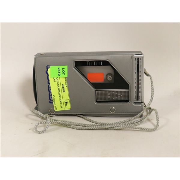 1980S SANYO SPORTSTER CASSETTE WALKMAN