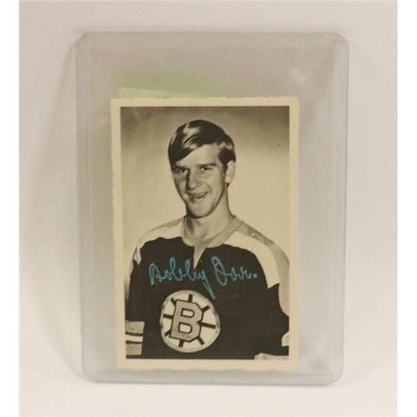 1970 BOBBY ORR DECKLE EDGE HOCKEY CARD