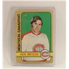 Image 1 : 1972 KEN DRYDEN ROOKIE HOCKEY CARD