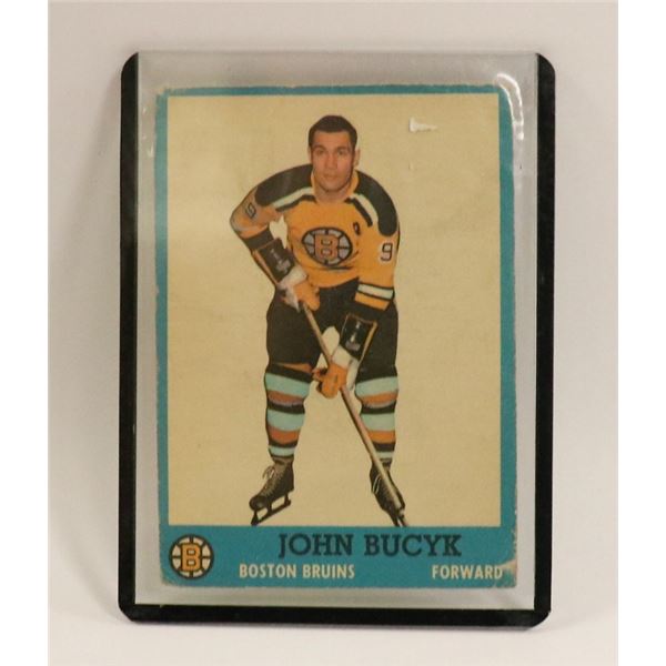 1962 JOHN BUCYK HOCKEY CARD