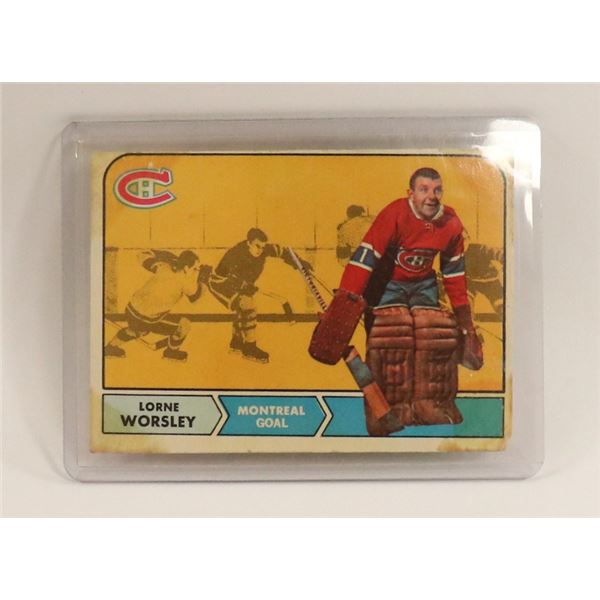 1968 GUMP WORSLEY HOCKEY CARD