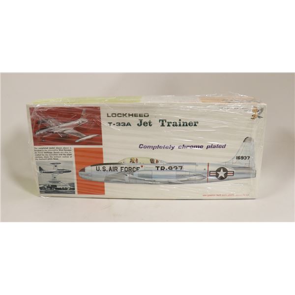 HAWK PLATED T33 TRAINER MODEL KIT IN BOX