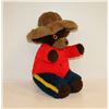 Image 1 : VINTAGE RCMP PLUSH BEAR MADE IN ALBERTA