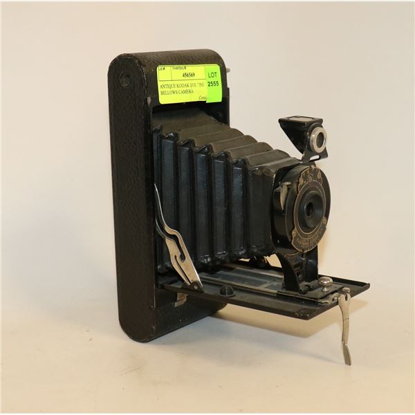 ANTIQUE KODAK FOLDING BELLOWS CAMERA