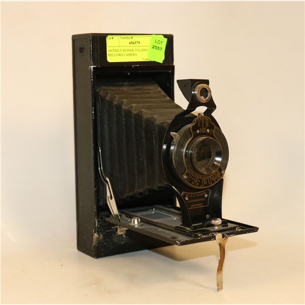 ANTIQUE KODAK FOLDING BELLOWS CAMERA
